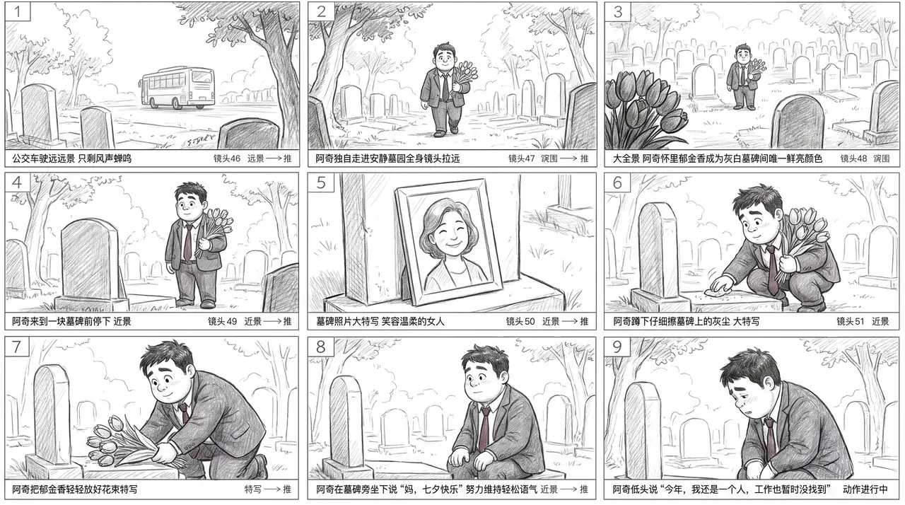 《我的七夕》｜SB06｜墓园·到达