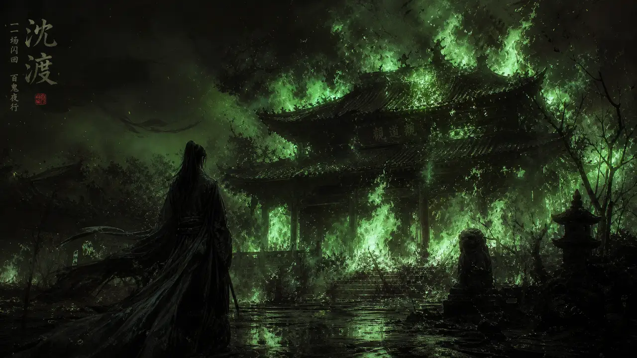 皮相易画,心魔难描。斩鬼者——先斩己心|锚点B05・闪回燃烧道观