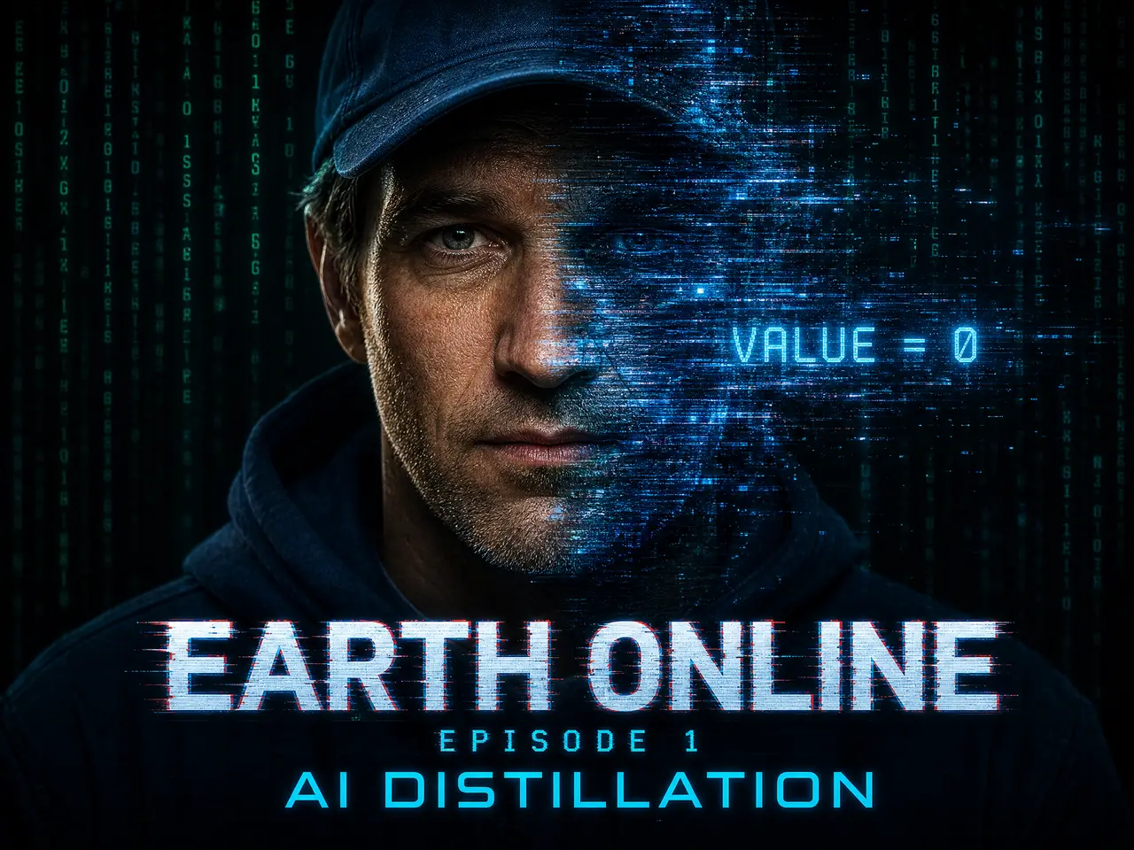 【AIGC人类启示录短片】蒸馏 Distillation - 当Al 危机加剧，逐渐取代人类，还有什么不可被蒸馏｜图片节点 19