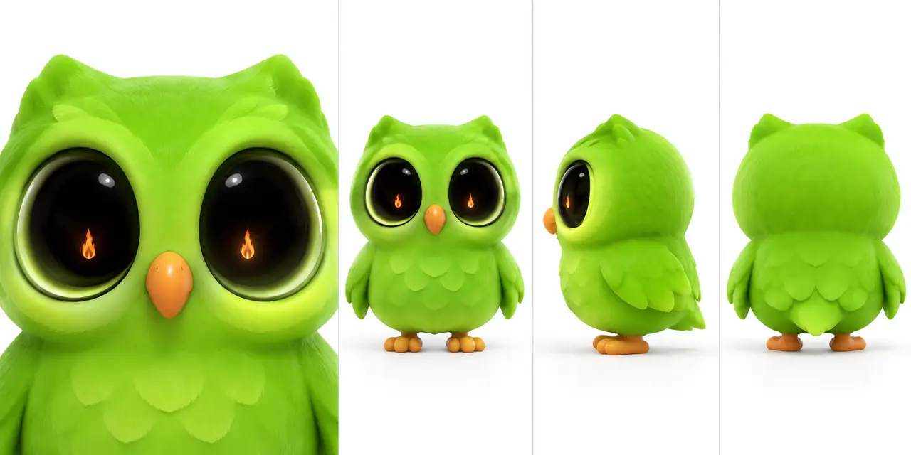 「Duo on the iPhone, iPhone Duo」｜恐怖形态猫头鹰Duo