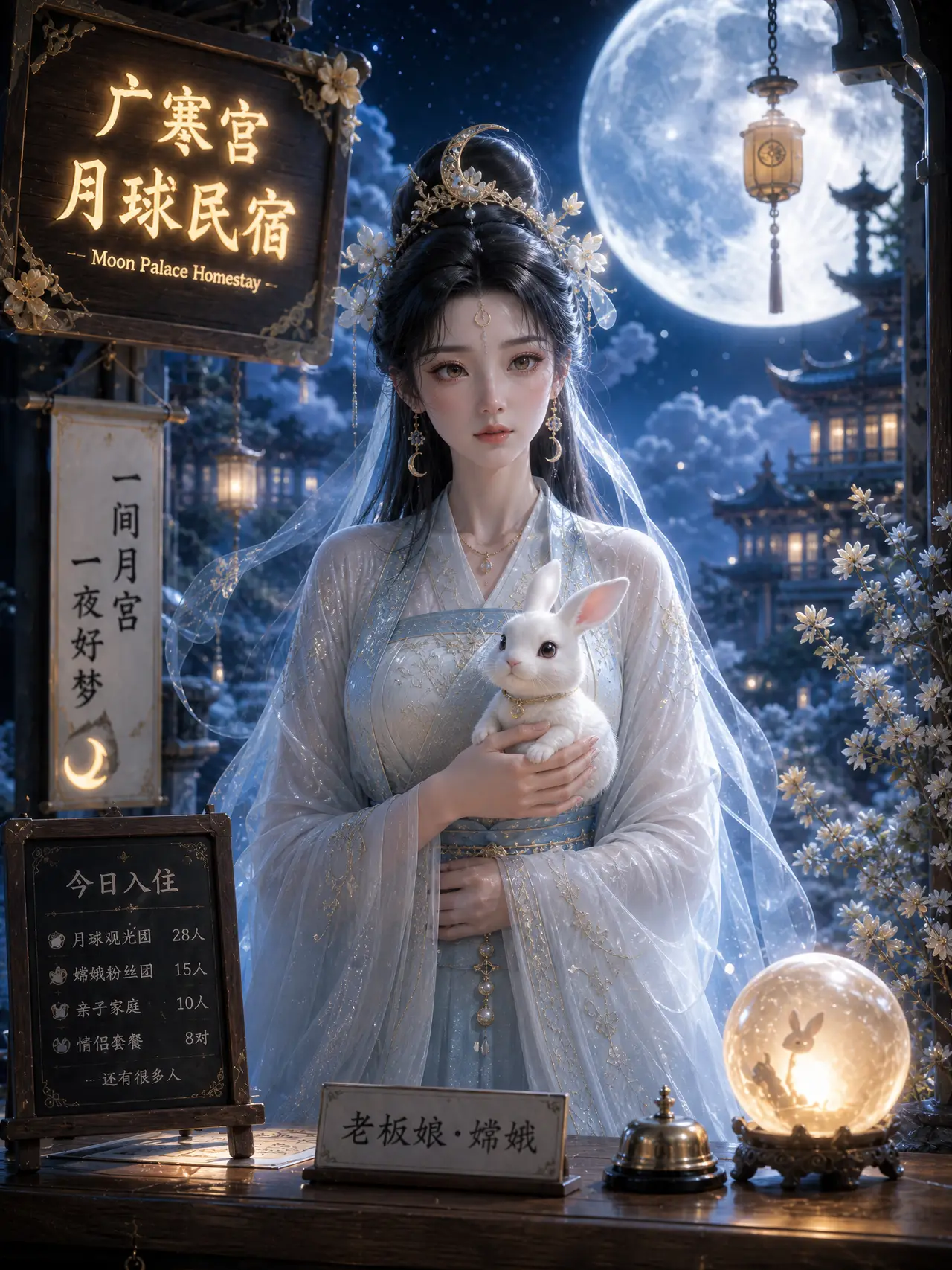 《神仙今天也上岗》|东方神话 × 当代职场 × AIGC音乐MV|嫦娥