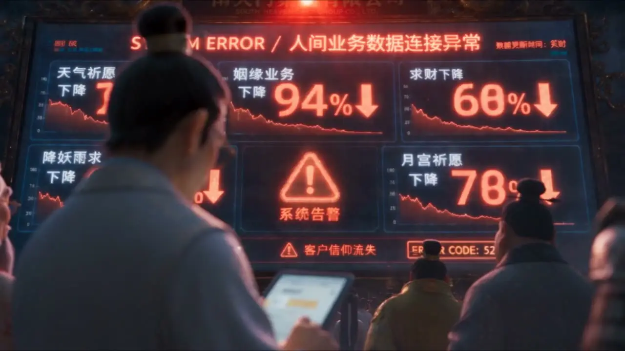 《神仙今天也上岗》｜东方神话 × 当代职场 × AIGC音乐MV｜第一季结尾_段B_真相揭露到片尾_02:02-02:10 - 副本