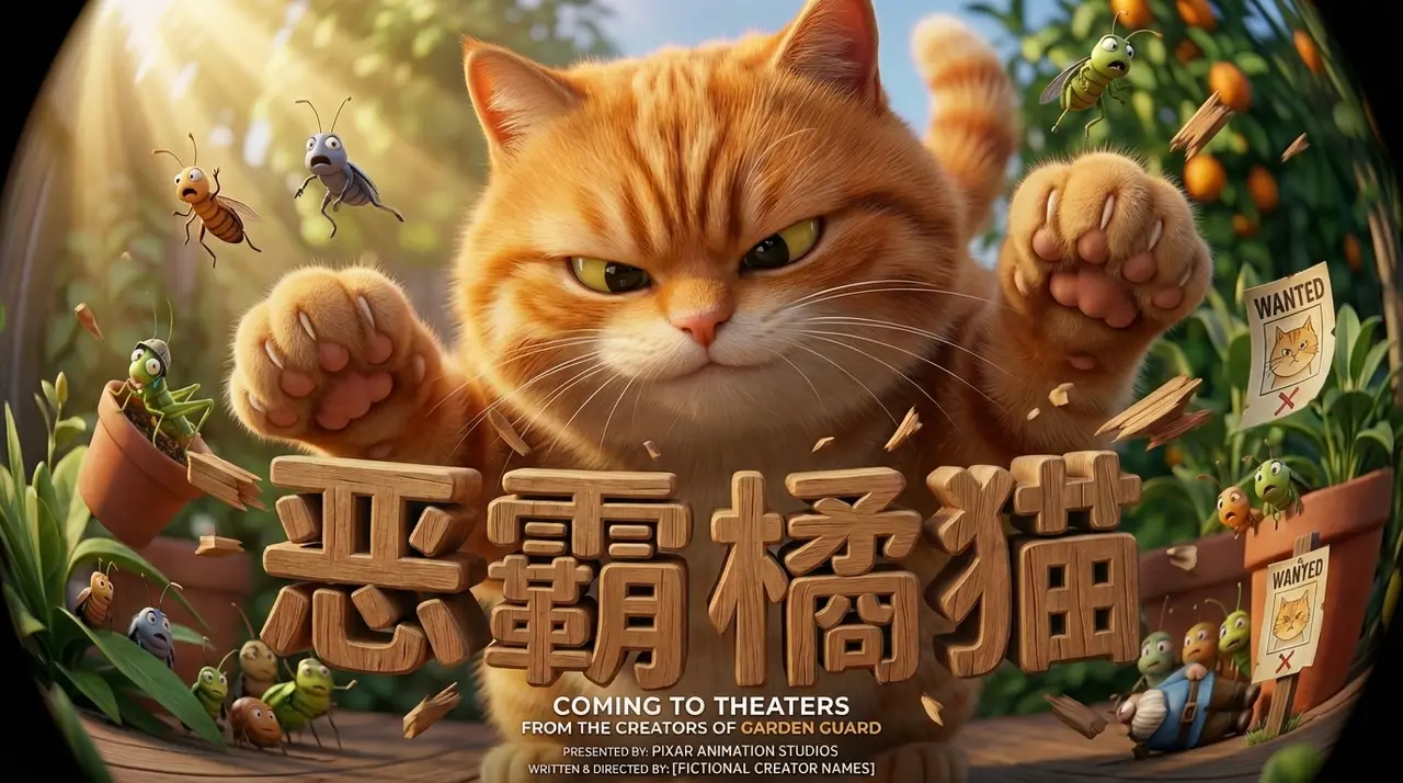 恶霸橘猫的一天