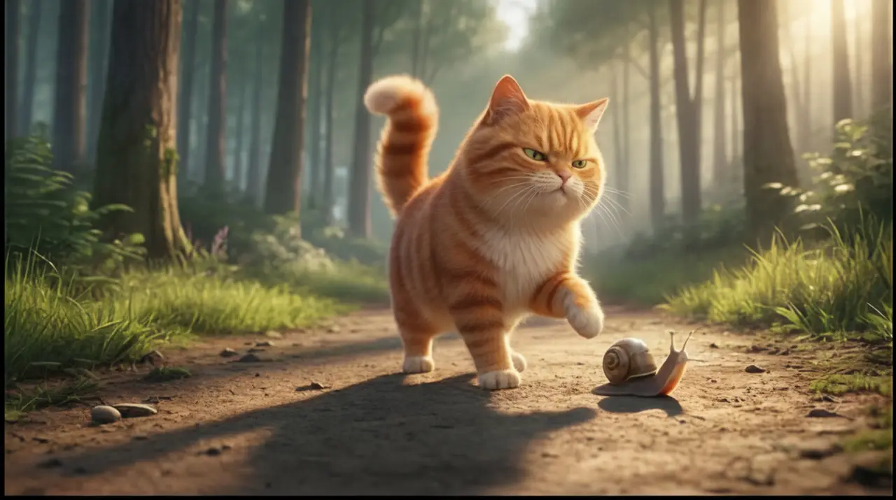 恶霸橘猫的一天｜宫格生图 1-2