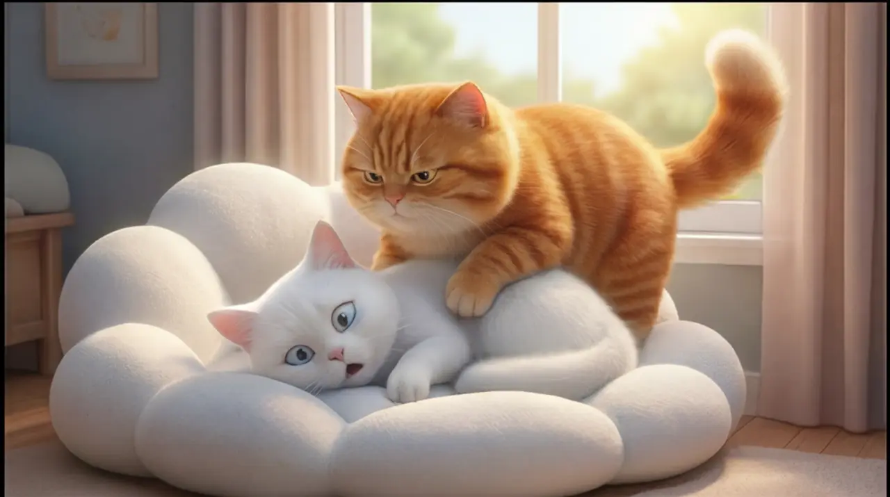 恶霸橘猫的一天｜宫格生图 2-2