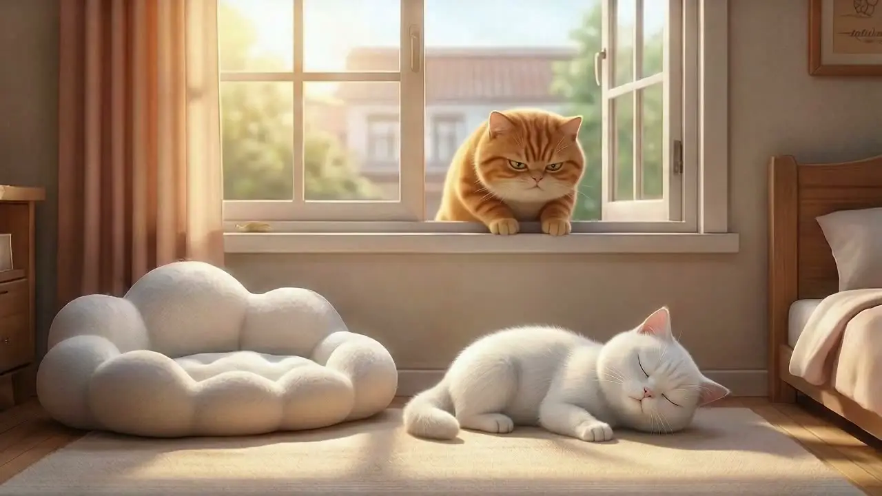 恶霸橘猫的一天｜视频节点 10