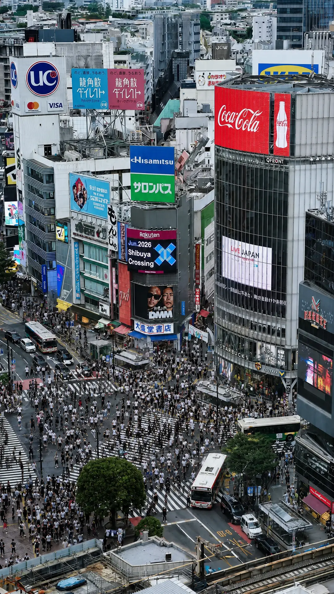 底片不会说谎｜S-A 涩谷十字路口（实拍参考重生成）