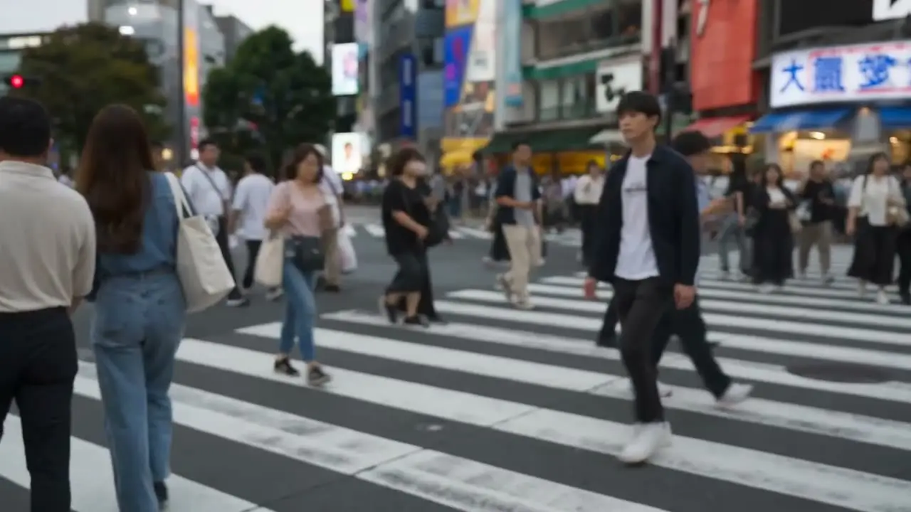 底片不会说谎｜镜07·两路人快步掠过