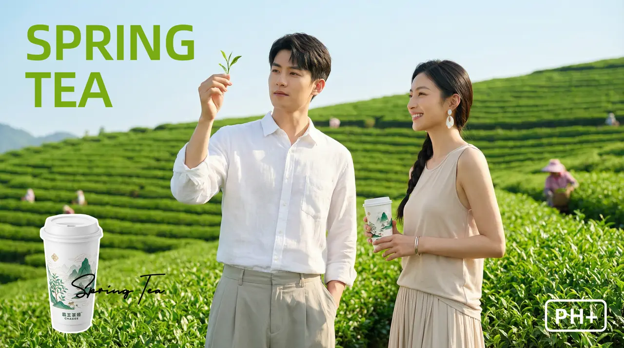 一芽一叶入春山|新中式电商茶饮品牌宣传片