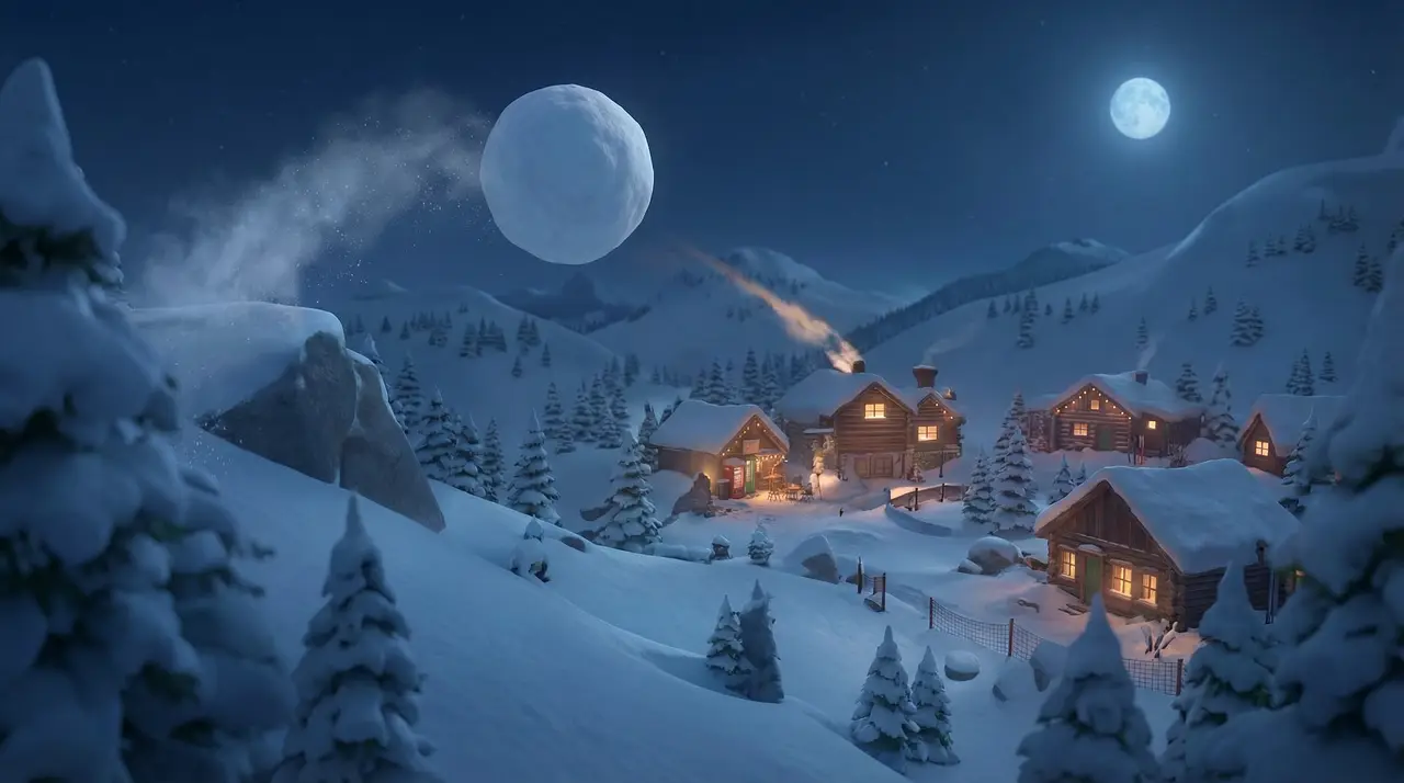 雪球大冒险|宫格生图 5-1