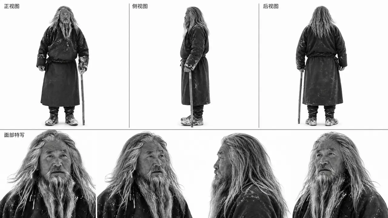 藏地人文AI诗性短片《莫羌》首尔国际AI电影节全球金奖｜海影节AI电影季特色单元获奖影片｜2026戛纳AI电影奖荣誉提名｜图片节点 8