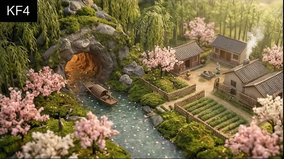 桃花源记|宫格生图 2-1