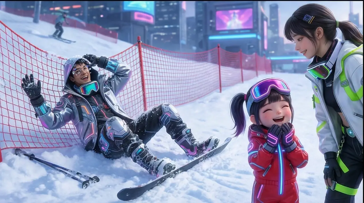 赛博雪皇|宫格生图 2-1