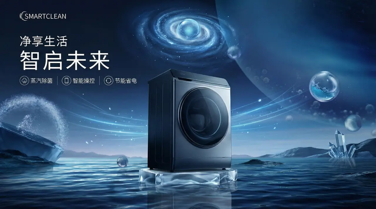 未来科技电商洗护家电产品展示TVC