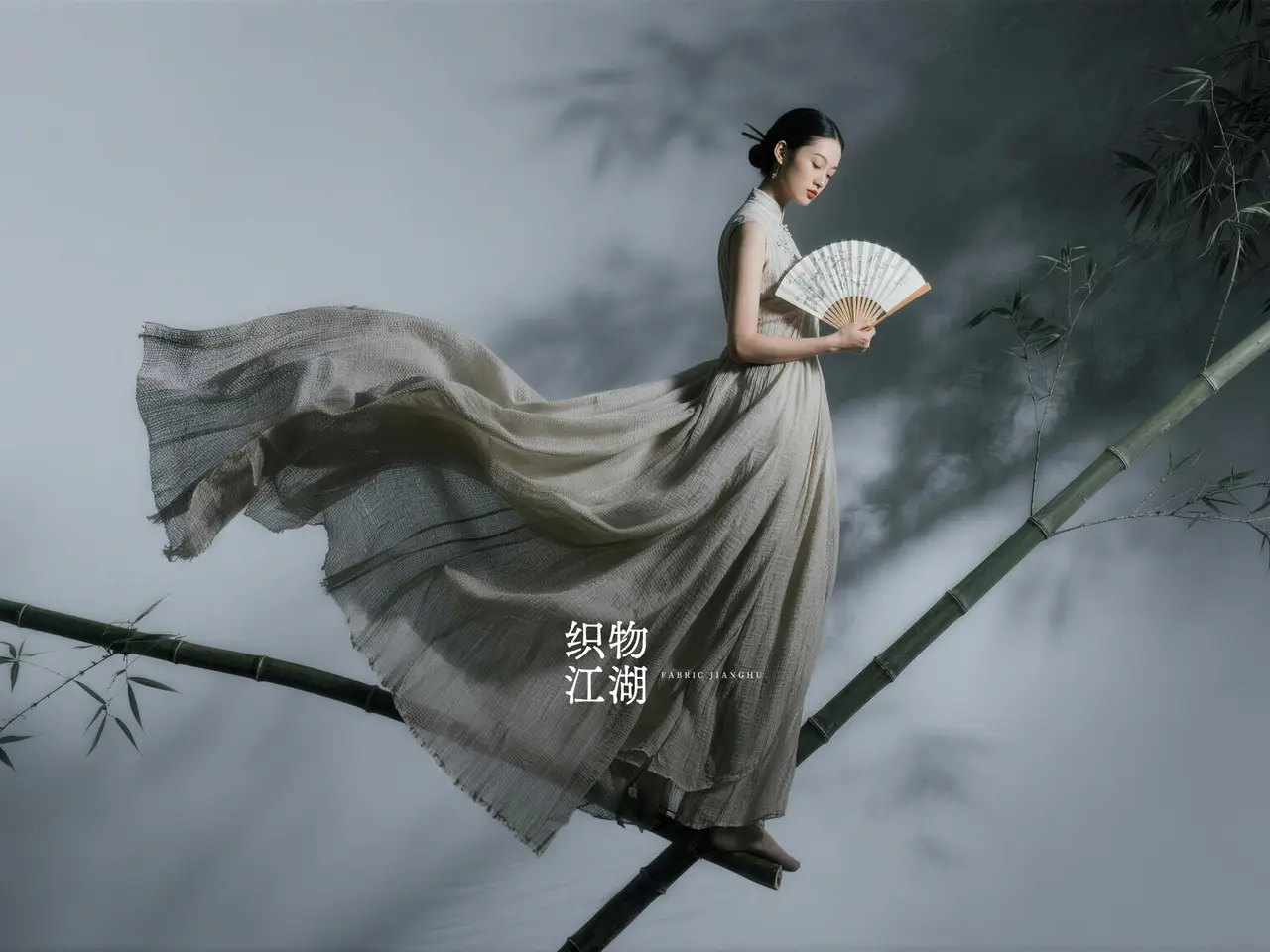 织物江湖 - 服饰杂志氛围感广告