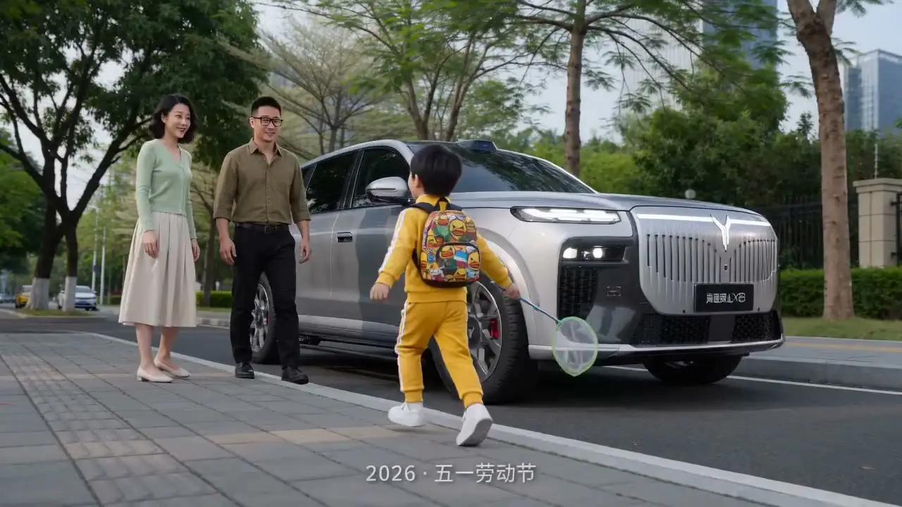 庭院级大五座SUV 岚图泰山X8「五一千里赴春约」｜视频节点 6