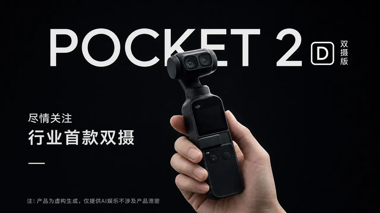 大疆发布第一款双摄pocket居然是它?