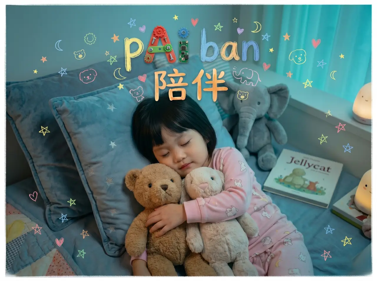 陪（pAi）伴（ban）