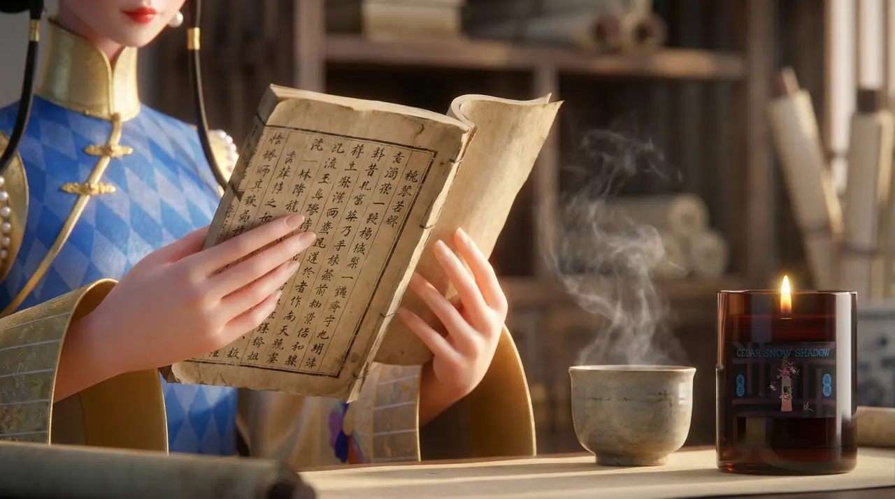 松间雪影香薰蜡烛｜图片节点 34