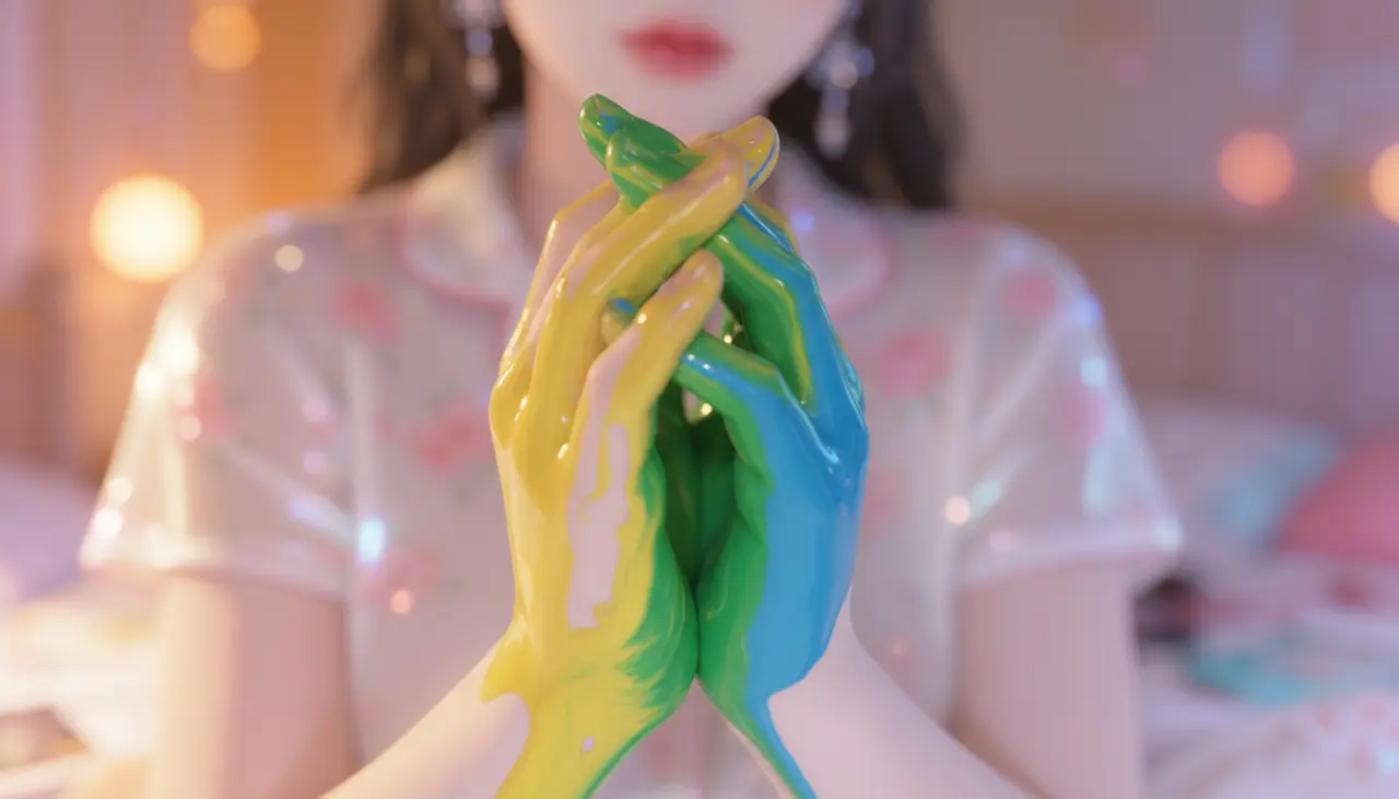 手搓春天 色彩实验 🍃|分镜 #7