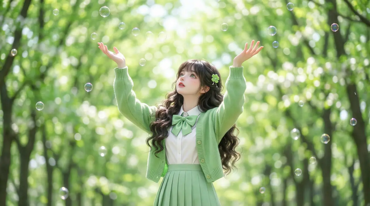 手搓春天 色彩实验 🍃|分镜 #8