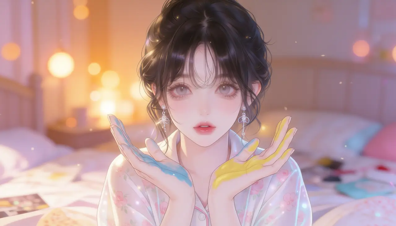 手搓春天 色彩实验 🍃|分镜 #5