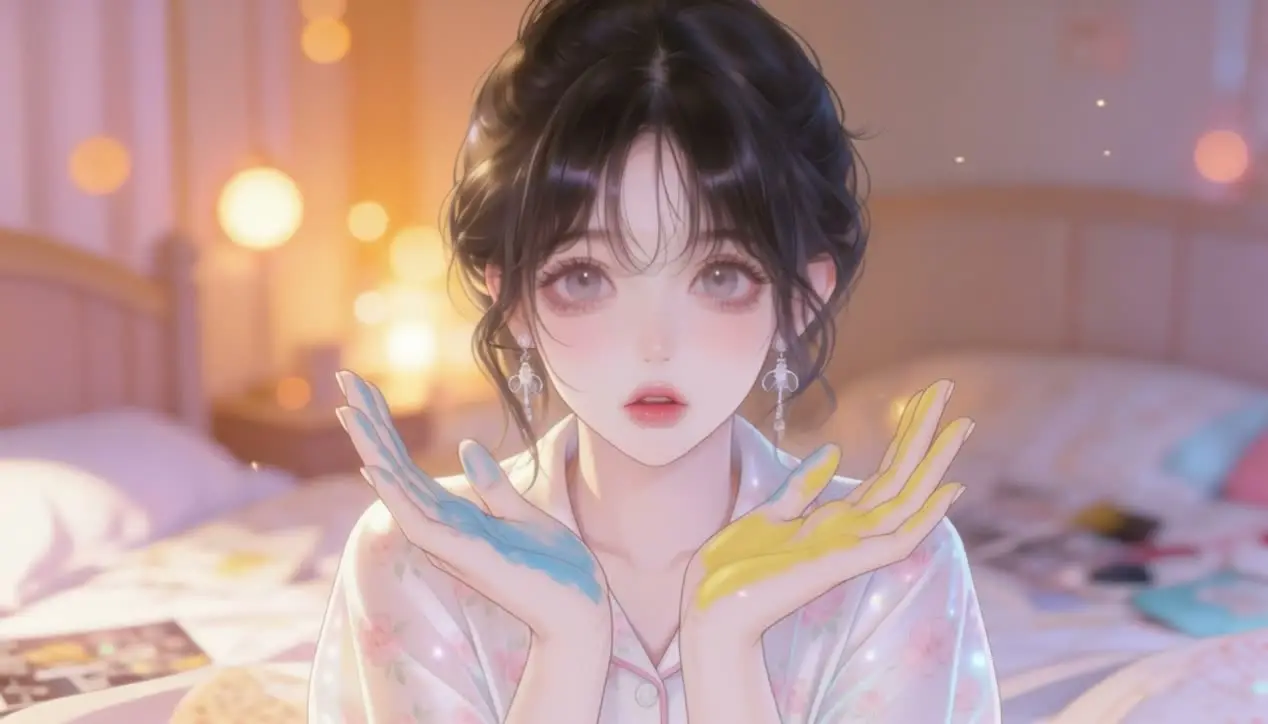 手搓春天 色彩实验 🍃｜分镜视频-#5