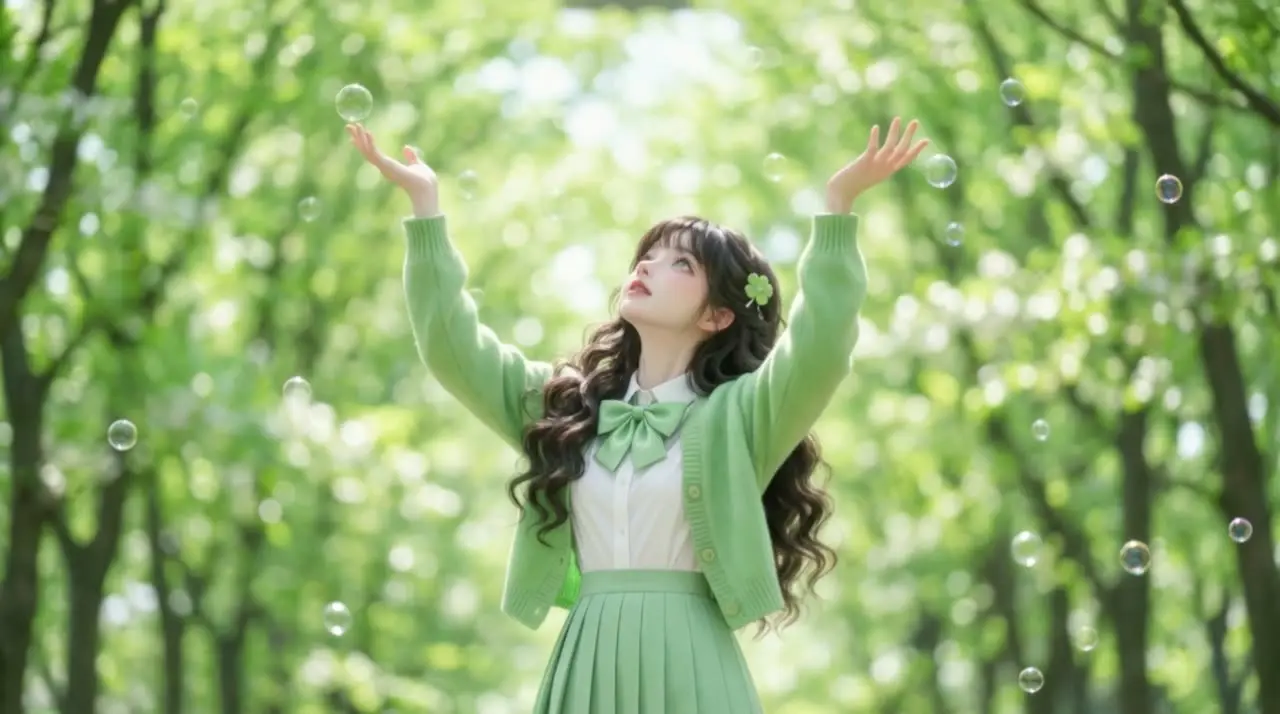 手搓春天 色彩实验 🍃｜分镜视频-#8