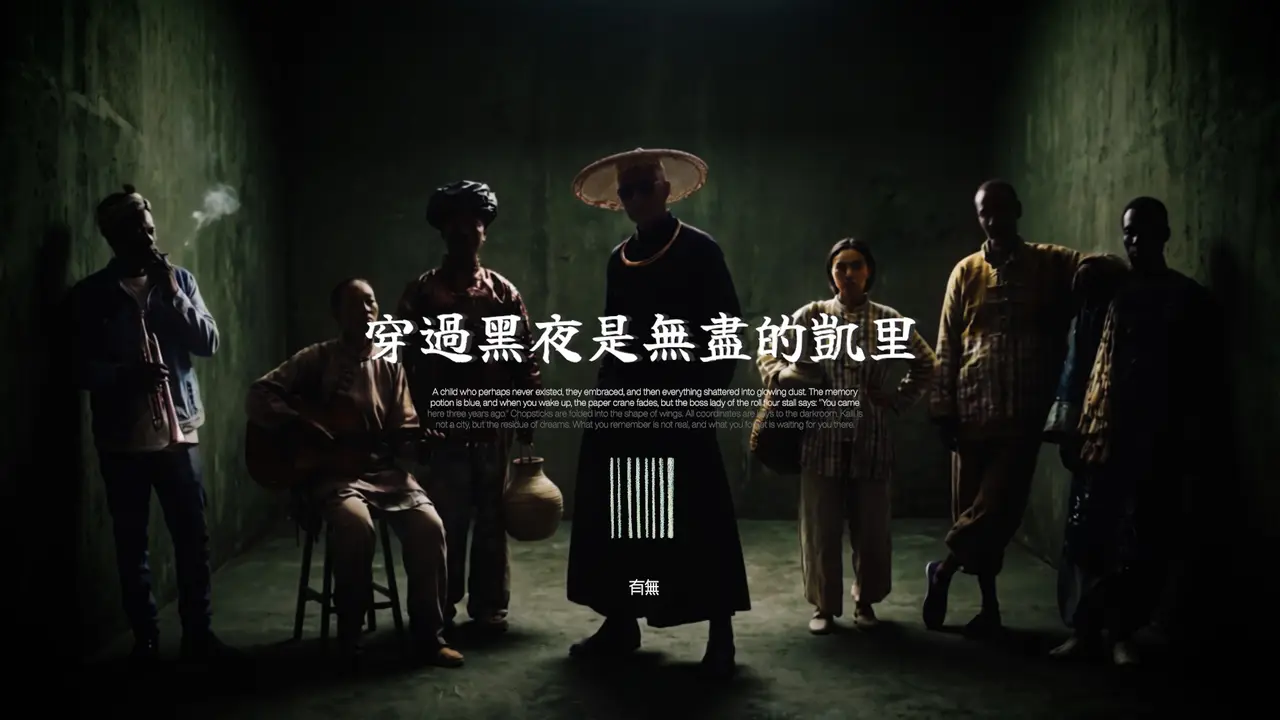 穿过黑夜是无尽的凯里