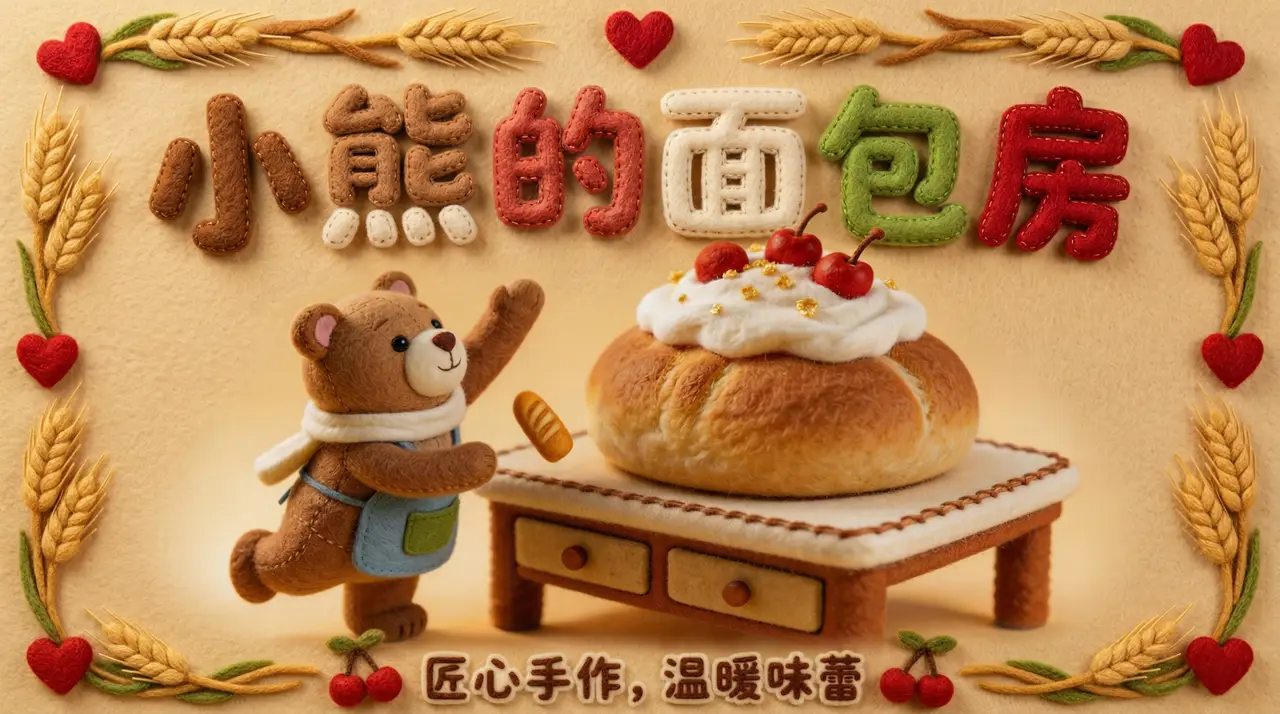 毛毡风格儿童治愈插画风格动画0.4