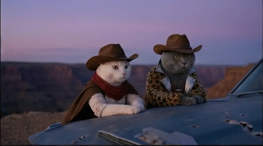 Desperado猫咪版MV|宫格生图 1-2