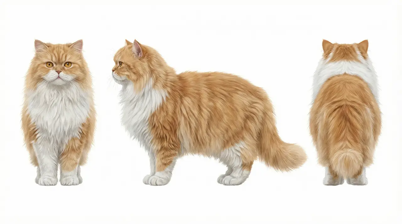 猫之圣殿的召唤|角色三视图生成