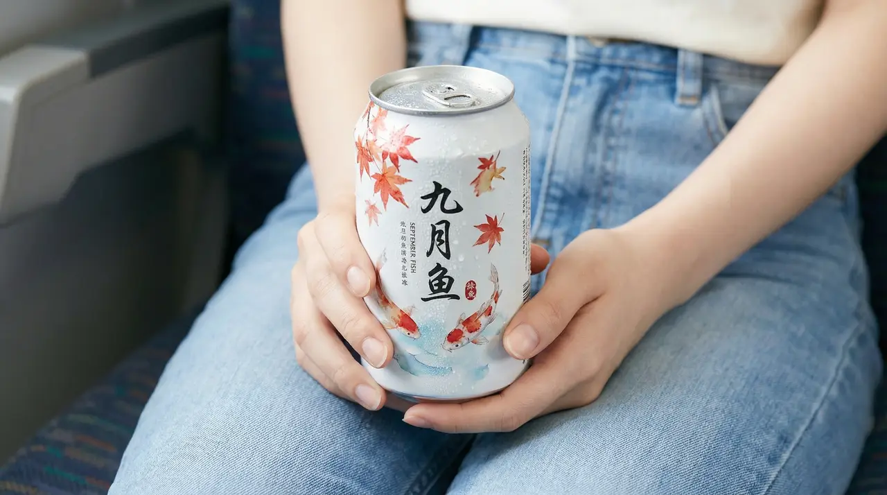 你出现在我梦里了哦|AI饮品广告|分镜 #3