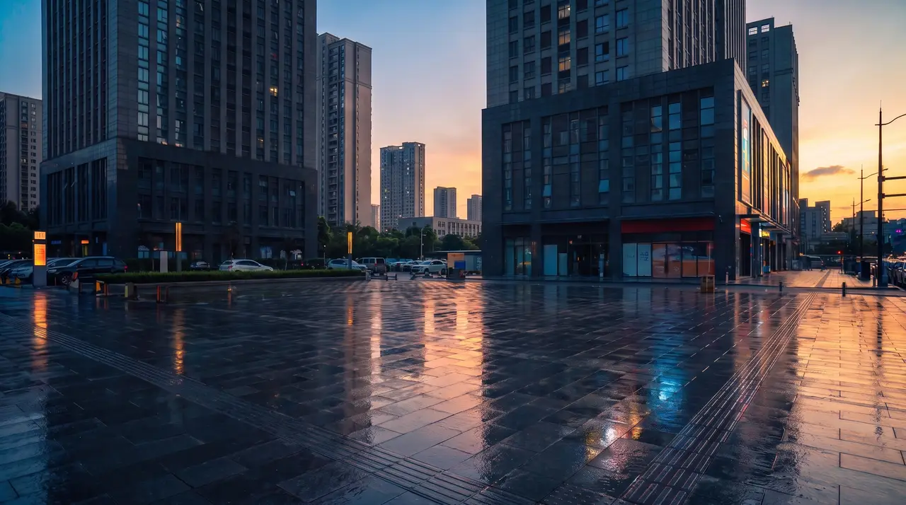 不感兴趣|餐厅消失后的空地状态图-全景