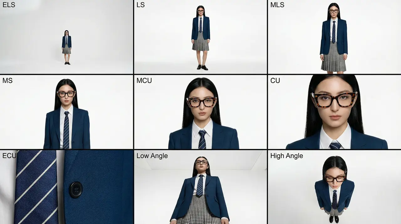 春夏电商英伦学院风女装产品广告MV｜图片节点 8