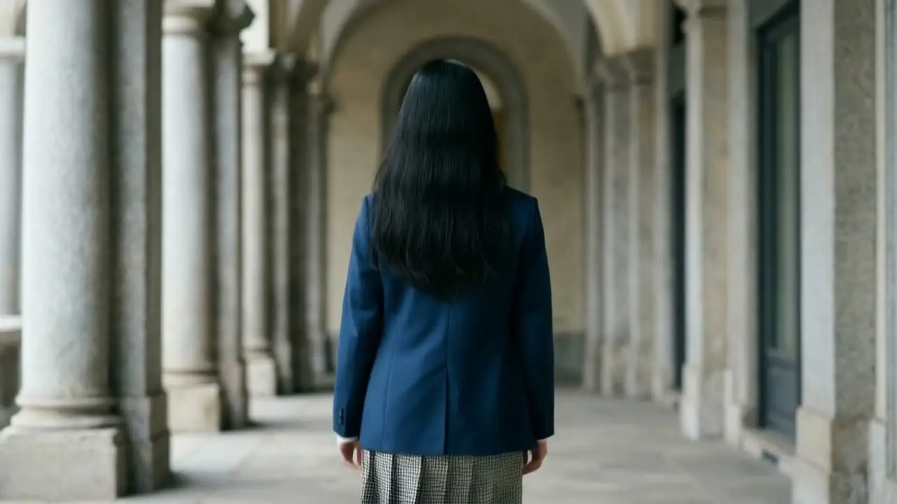 春夏电商英伦学院风女装产品广告MV｜视频节点 35