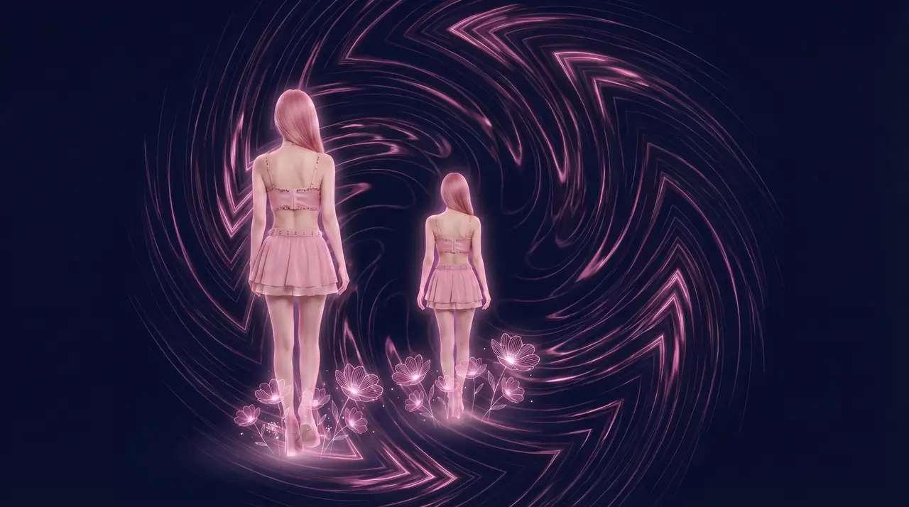 《Pink Freedom》粉色自由｜重绘