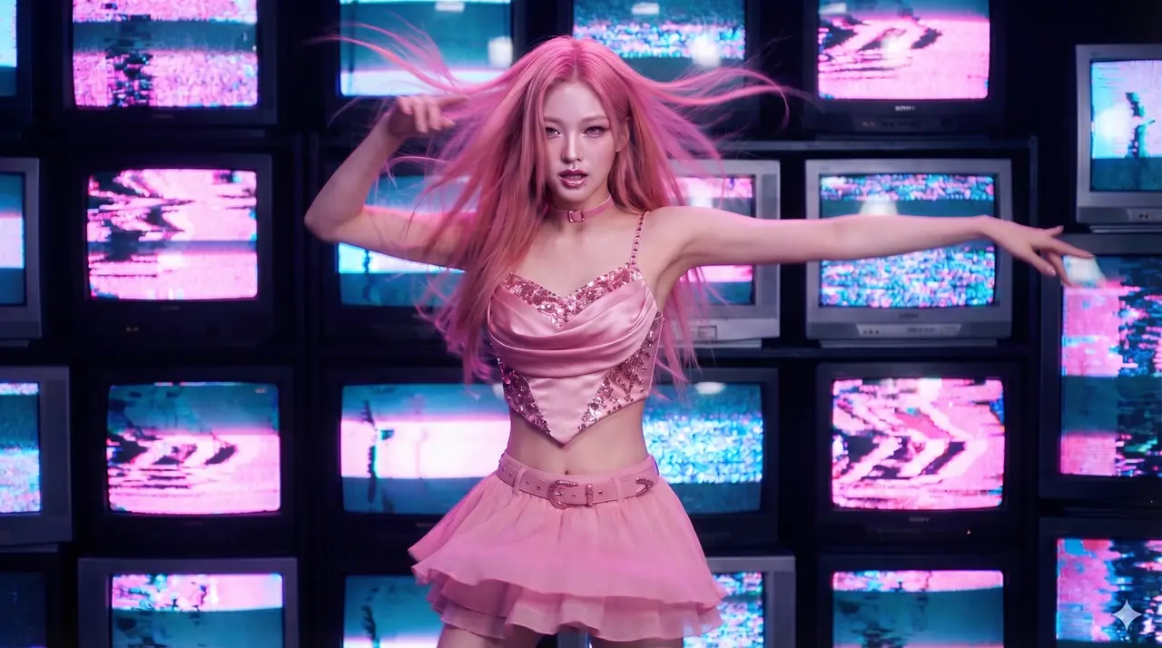 《Pink Freedom》粉色自由｜重绘