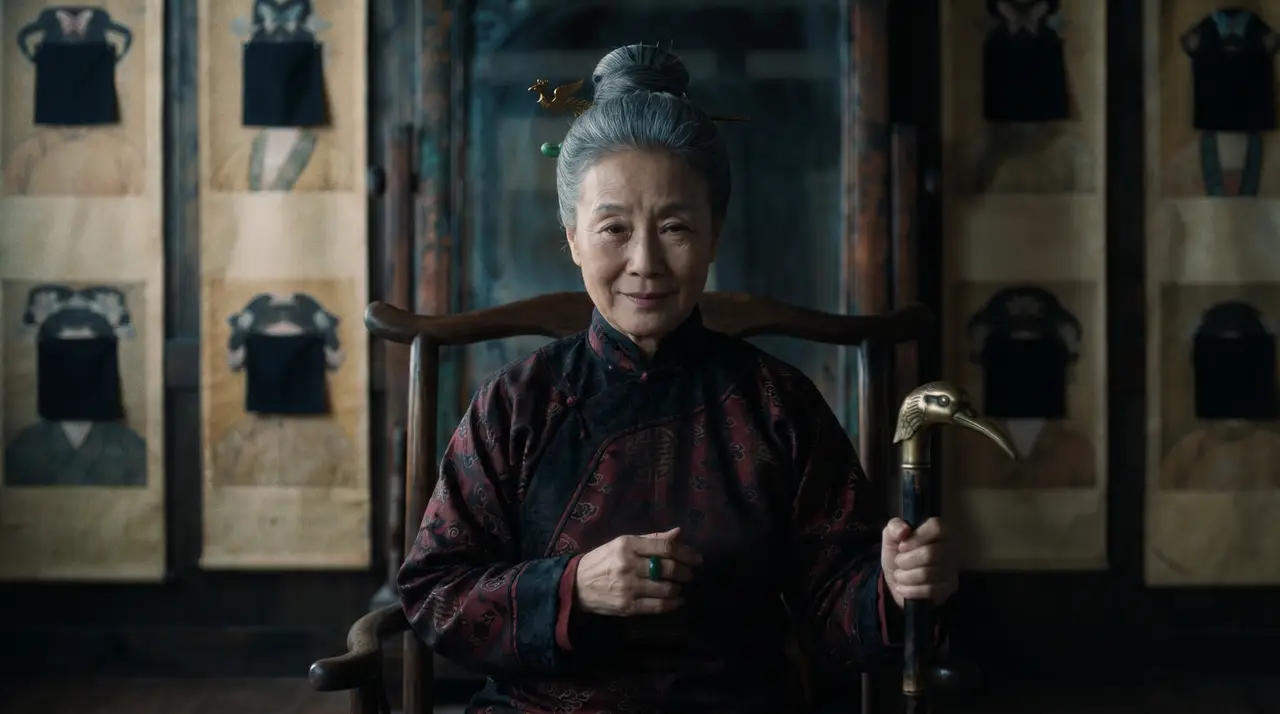 《照骨》预告片-中式恐怖|资产21_沈老夫人身份母版
