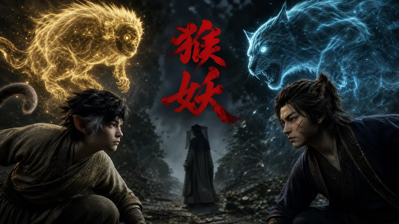 国漫短剧《猴妖》预告片正式上线！