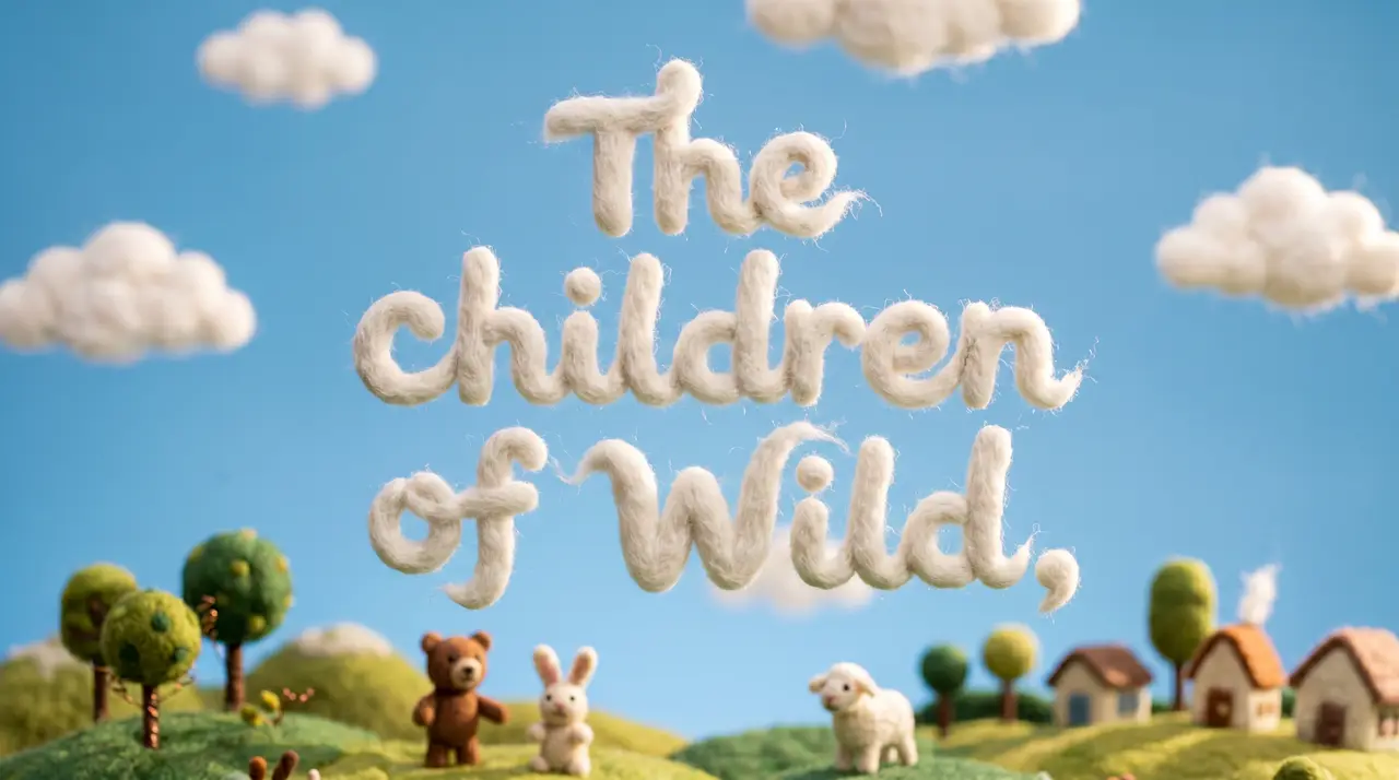 羊毛毡治愈动画🌱The children of Wild｜图片节点 19