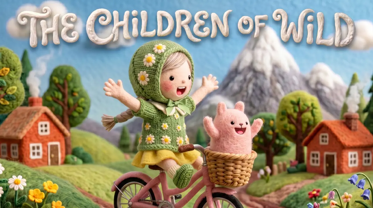 羊毛毡治愈动画🌱The children of Wild｜图片节点 2
