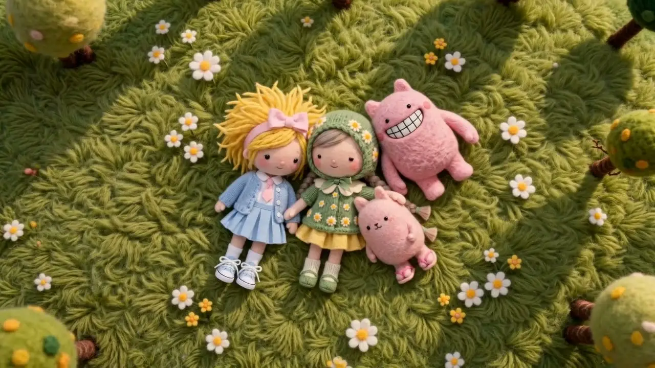羊毛毡治愈动画🌱The children of Wild｜视频节点 15 - 副本