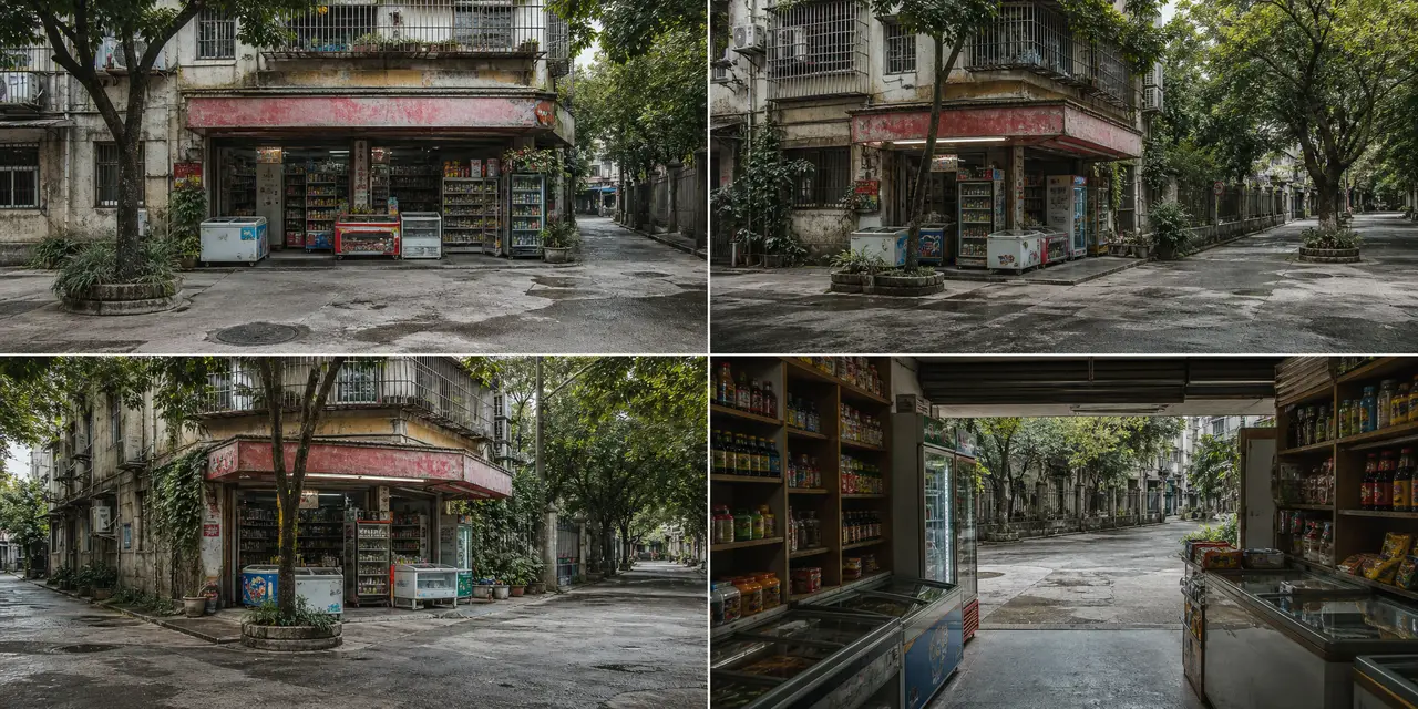 黑色迈巴赫|小卖部门口