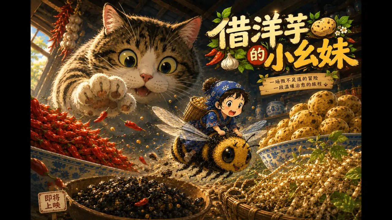 借洋芋的小幺妹