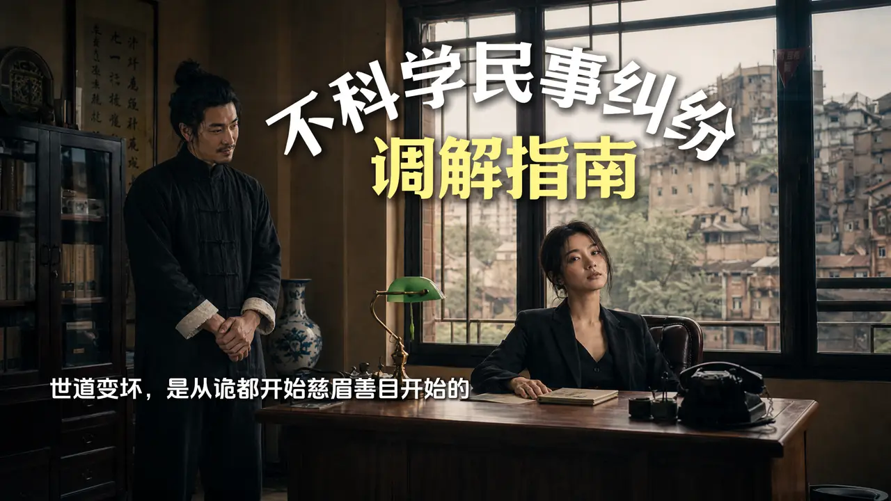 不科学民事纠纷调解指南