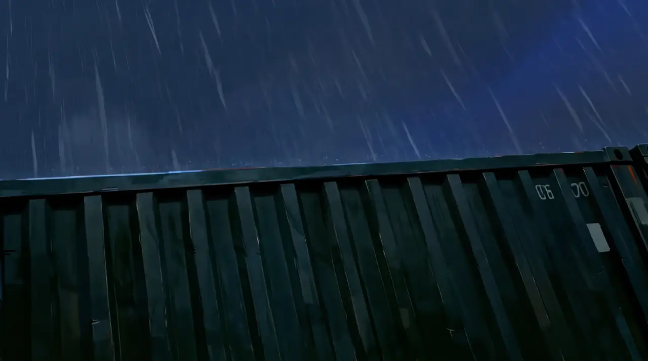 原创漫剧《致命追击》第一季第一集|仓库外景-集装箱 - 副本
