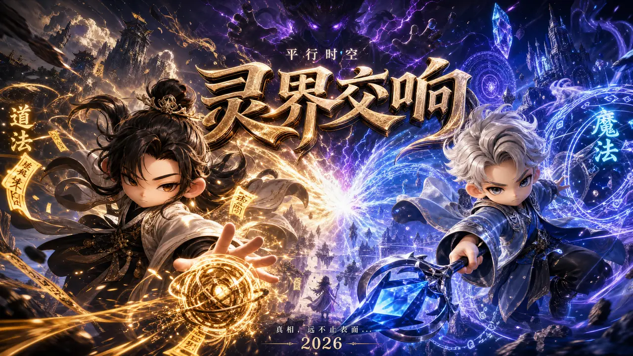 道法与魔法的碰撞【灵界交响】预告片