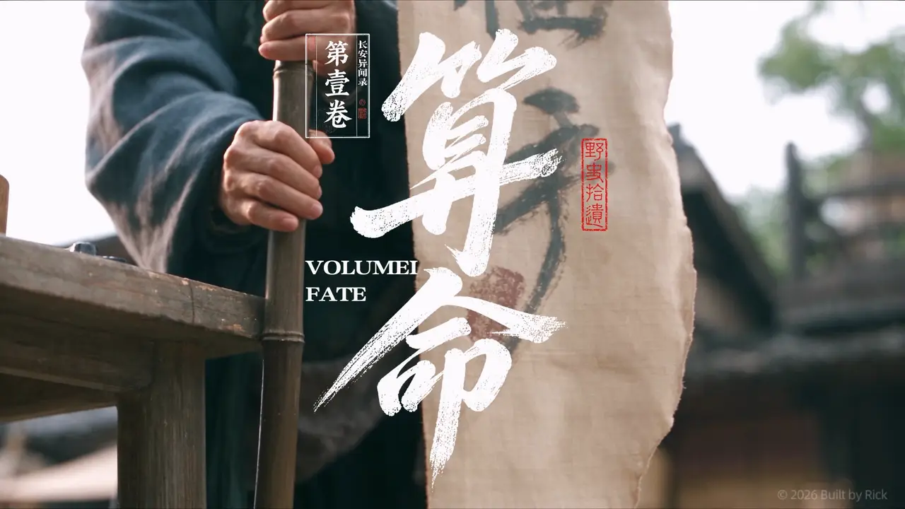 《长安异闻录》第一卷 | 算命