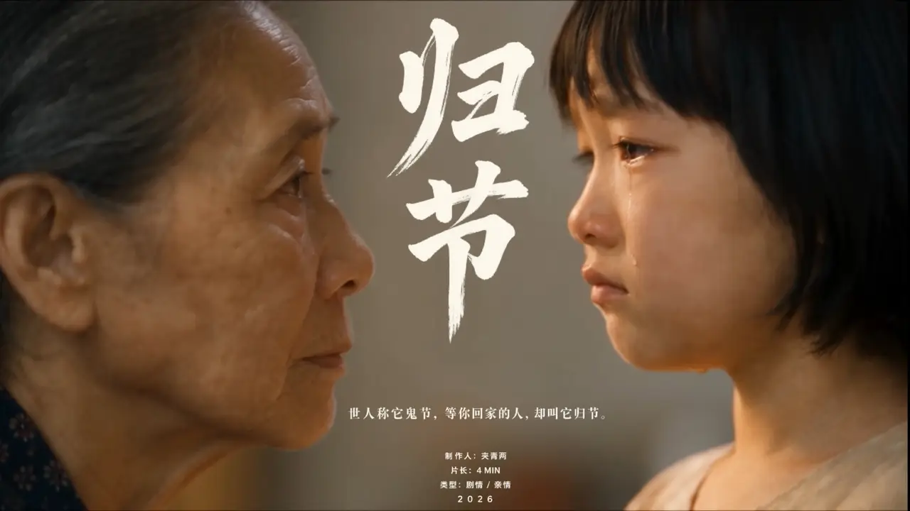 中元节爆款视频《归节》